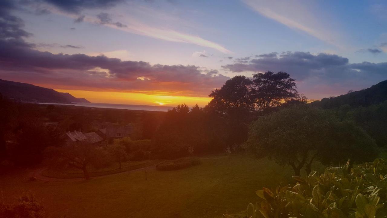 Luxury Bed And Breakfast At Bossington Hall In Exmoor, Somerset Porlock Esterno foto
