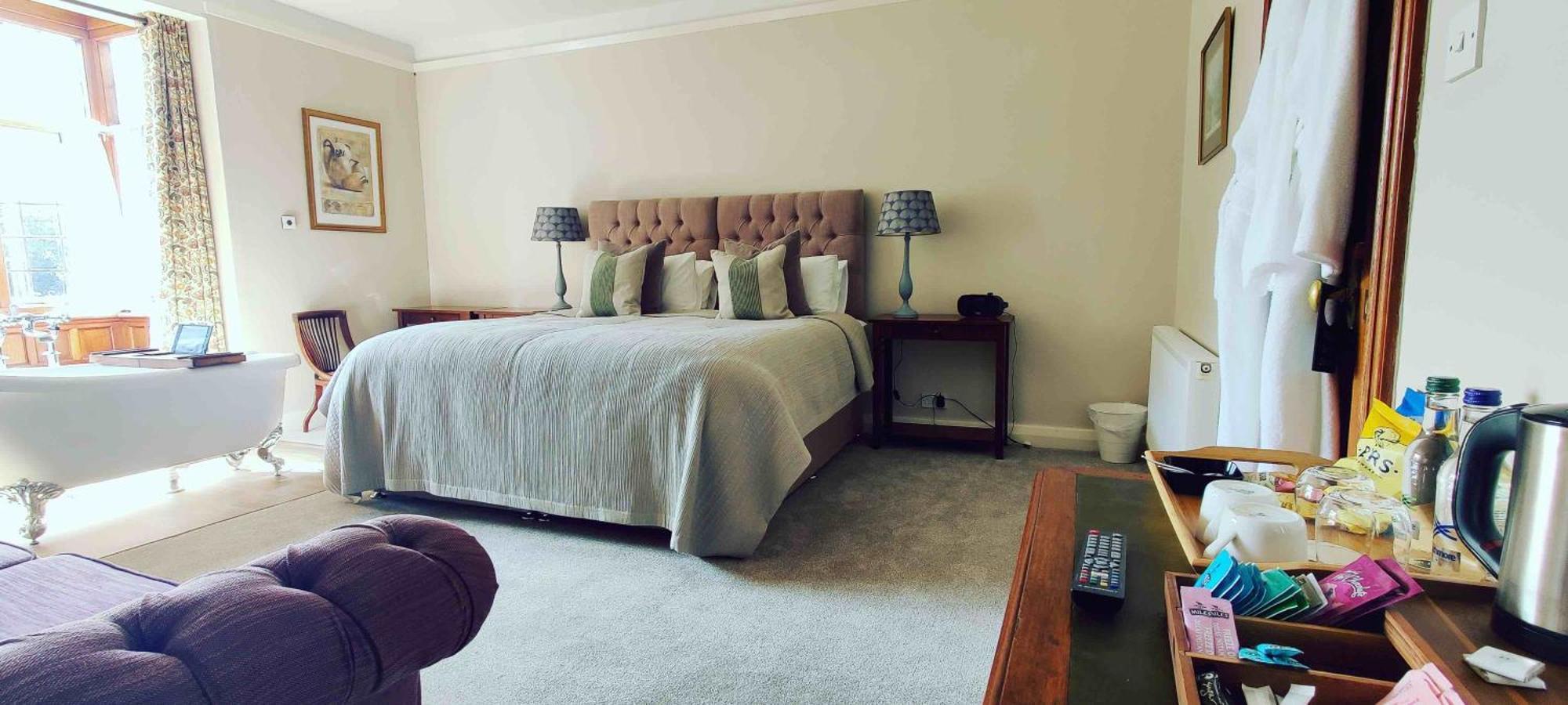 Luxury Bed And Breakfast At Bossington Hall In Exmoor, Somerset Porlock Camera foto
